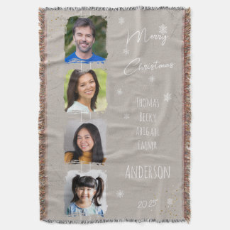 Couverture Four Photos Family Names Grey Keepsake