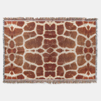 Couverture Fourrure originale de girafe