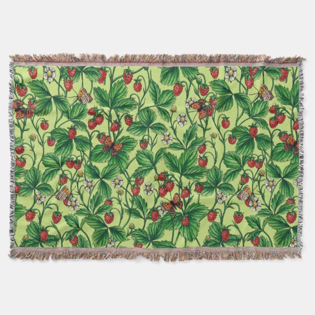 Couverture Fraises sauvages sur miellerie (Devant)