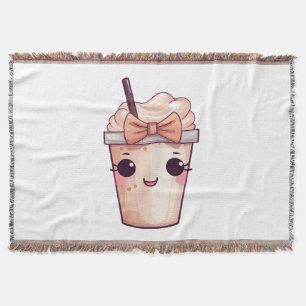 Couverture Frappe Sourire Kawaii