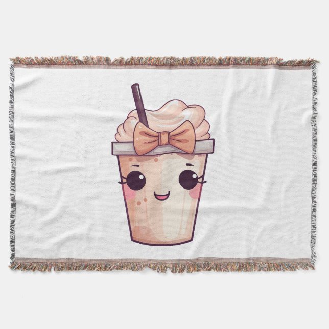 Couverture Frappe Sourire Kawaii (Devant)