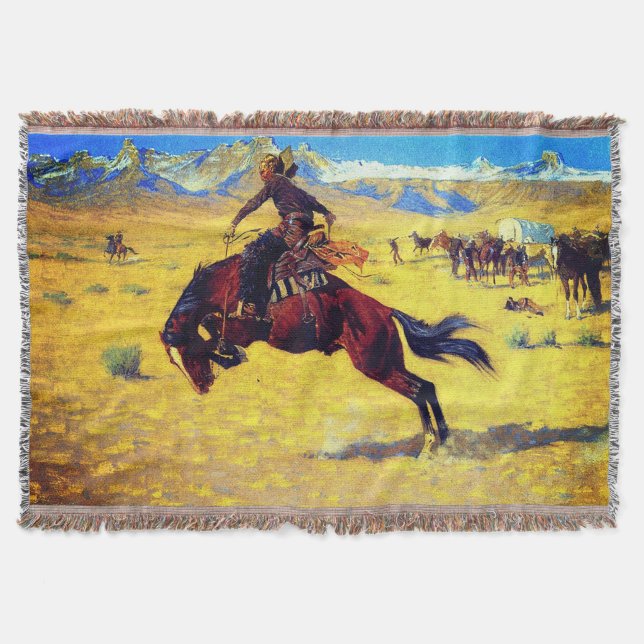 Couverture Frederic Remington Un matin froid sur la prairie (Devant)
