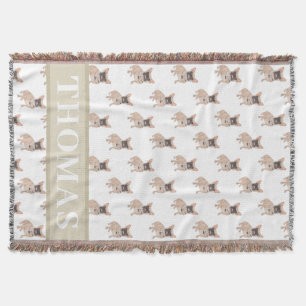 Couverture Frenchie personnalisé (masqué) 