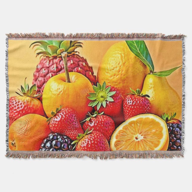 Couverture Fresh Bounty: Vibrant Fruit Harvest Design  (Devant)
