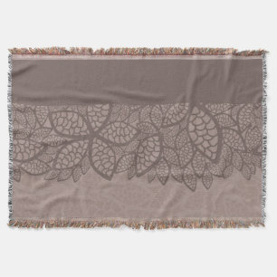 Couverture Frontière et arrière - plan de motif de feuille