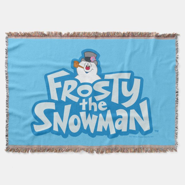 Couverture Frosty the Snowman™ | Logo empilé gelé (Devant)