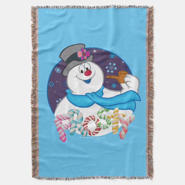 Couverture Frosty the Snowman™ | Nom du Sucre de canne coloré (devant Vertical)