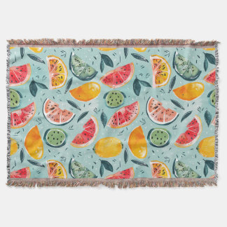 Couverture Frutas Coloridas de Verão