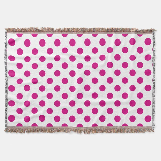 Couverture Fuchsia polka (Devant)