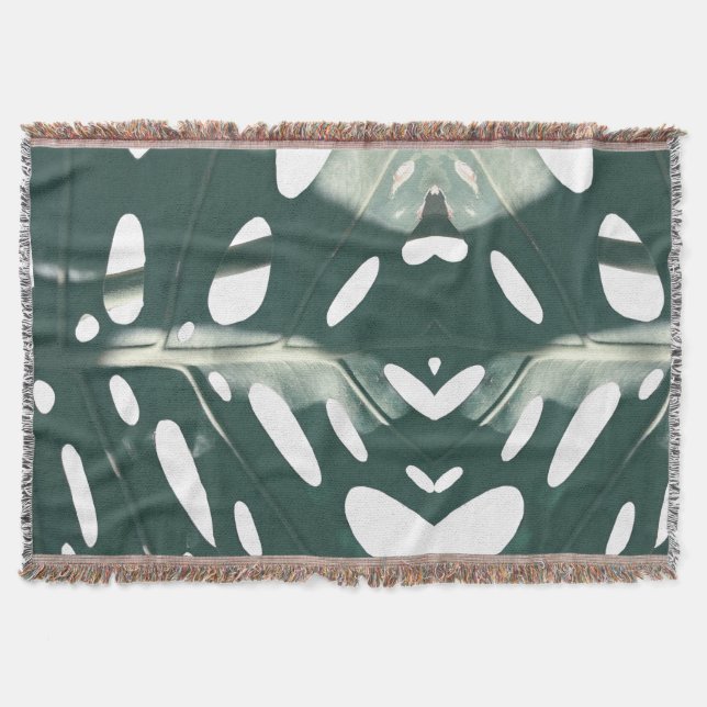 Couverture Funky Pale Green Plante de fromage suisse (Devant)