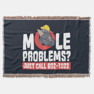 Couverture Funny Chimie Enseignant Mole Problème