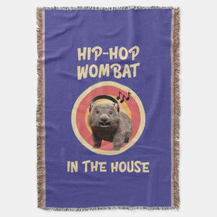Couverture Funny Hip-hop Wombat à la Maison