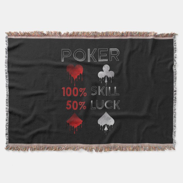 Couverture Funny poker | Poker 100% Skill et 50% Luck (Devant)