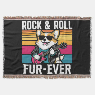 Couverture Fur-Ever Rock & Roll With A Rockin Corgi