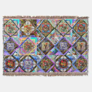 COUVERTURE GALO DE BARCELOS, ART FOLK PORTUGAIS