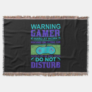 Couverture Gamer Art Gamer dur au travail