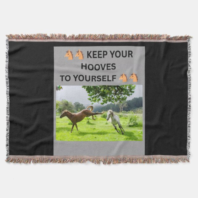 COUVERTURE 🐴🐴 GARDER SES SABOTS POUR SOI 🐴🐴 (Devant)