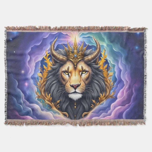 Couverture Gardiens au clair de lune – Lion cosmique. (Devant)