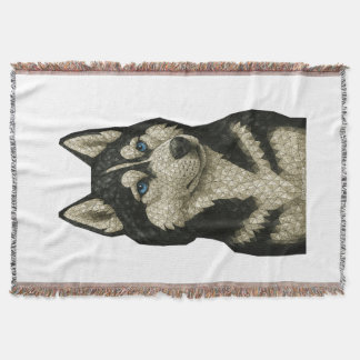 Couverture Gemme de Husky Sibérien