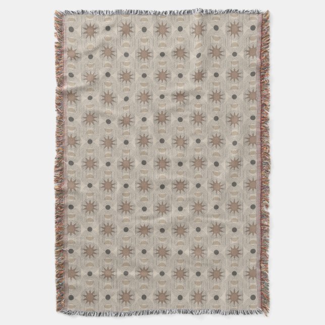 Couverture Géométrie bohémienne - Oeuvre Motif vibrante (devant Vertical)