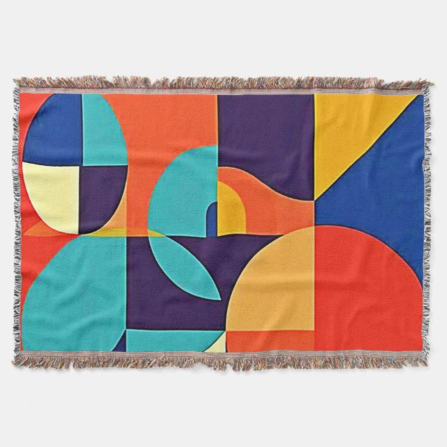 Couverture Géométrie moderne colorée (Devant)