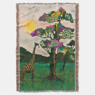 Couverture Girafe sur les Avions d'Afrique