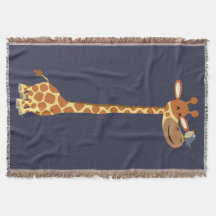 Giraffe De Cartoon Cute Et Ami