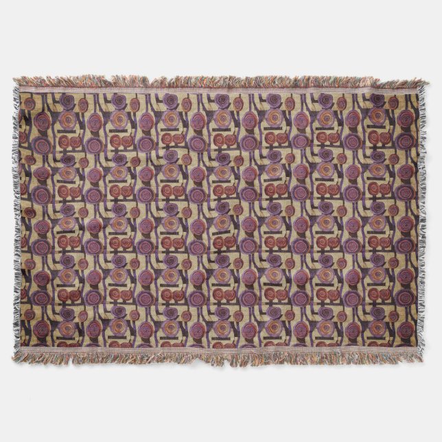 Couverture Glasgow Rose - Art Nouveau Inspired (Devant)