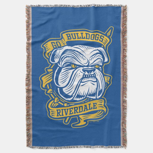 Couverture Go Bulldogs - Riverdale Mascot Banner (devant Vertical)