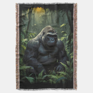 Couverture Gorille du Silverback dans la jungle rwandaise