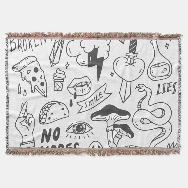 Couverture Graffiti mignon : Doodle Art Set. (Devant)