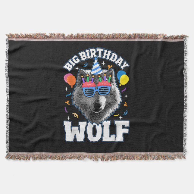 Couverture Grand Loup d'anniversaire pour les loups (Devant)