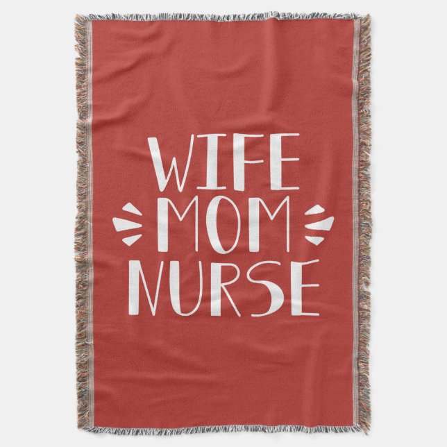 Couverture Graphique d'infirmière de maman d'épouse (devant Vertical)