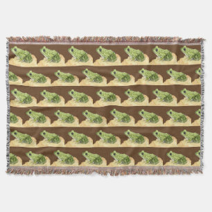 Couverture Grenouille verte