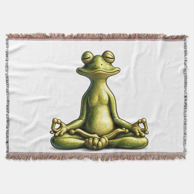 Couverture Grenouille Zen (Devant)