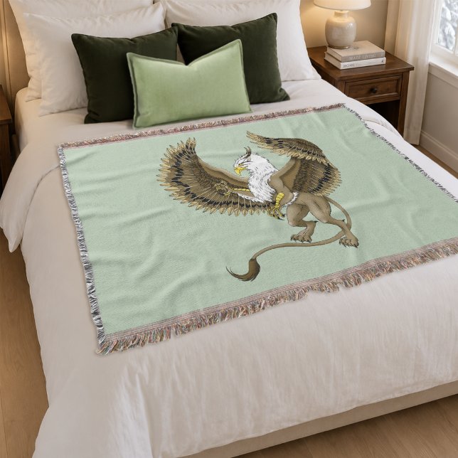 Couverture Griffon Mythique Fantastique Brun Majestueux (Créateur téléchargé)