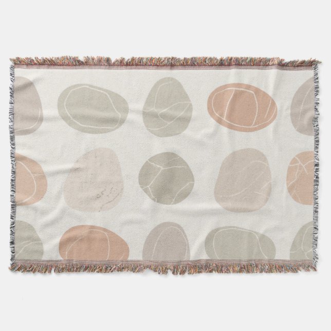 Couverture Grille de galets doux Cosy Inspiré de la Terre (Devant)