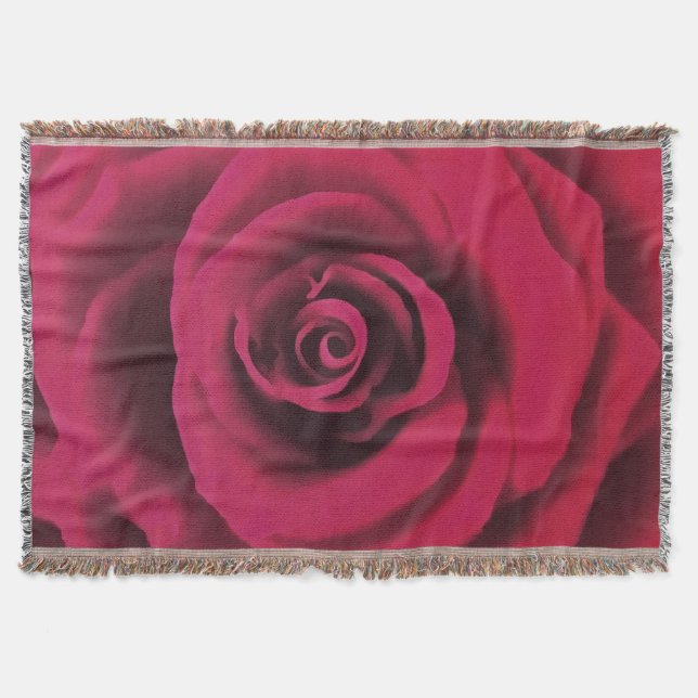 Couverture Grosse Rose rouge (Devant)