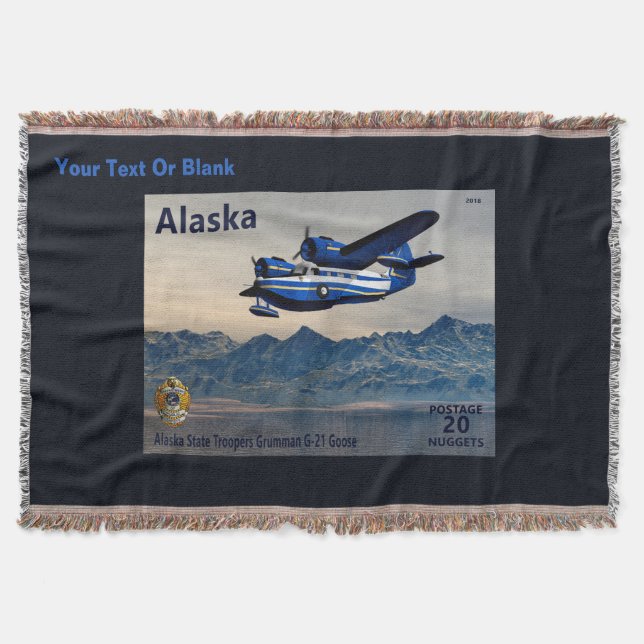 Couverture Grumman G-21 Goose - Postage en Alaska (Devant)