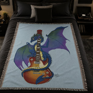 Couverture Guitare à explosion solaire Blue Dragon
