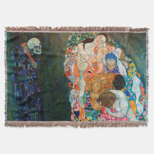 Couverture Gustav Klimt "La vie et la mort" (Devant)