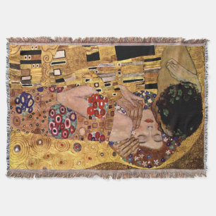 Couverture Gustav Klimt : Le baiser (détail)