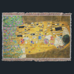 Couverture Gustav Klimt The Kiss Vintage<br><div class="desc">Gustav Klimt Le Kiss Vintage Art Nouveau Peinture Le Kiss (En allemand : Der Kuss) a été peint par le peintre symboliste autrichien Gustav Klimt entre 1907 et 1908, le point culminant de sa période d'or, lorsqu'il peignit un certain nombre d'oeuvres dans un style doré similaire. Le tableau est largement...</div>