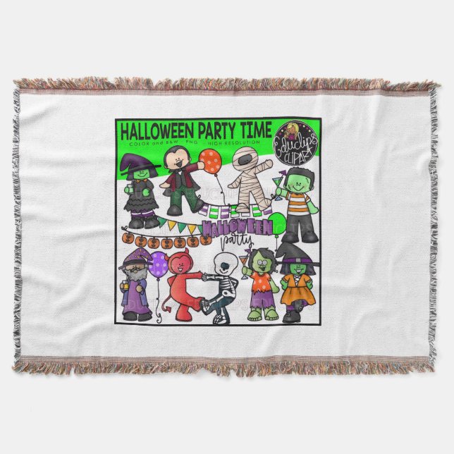 Couverture Halloween blanket (Devant)