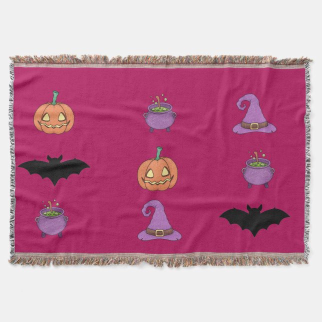 Couverture "Halloween Blanket - Soirées Éffrayantes douillett (Devant)