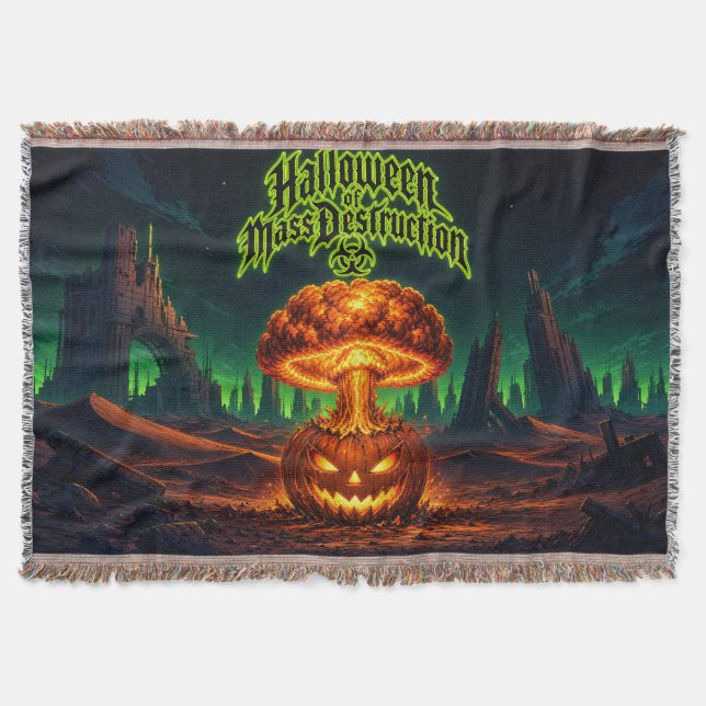 Couverture Halloween de destruction massive Citrouille radioa (Devant)