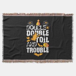 Couverture Halloween Double Huile Et Problème Anniversaire