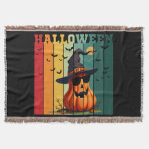 Halloween mignon drôle citrouille vintage automne