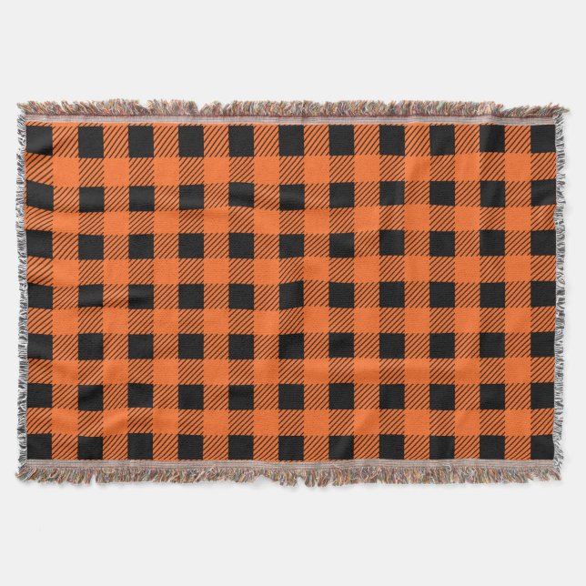 Couverture Halloween Plaid Thant Blanket (Devant)