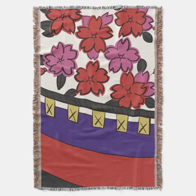 Couverture Hanafuda "Sakura-ni-maku" (devant Vertical)